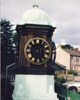 Teak Turret Clock